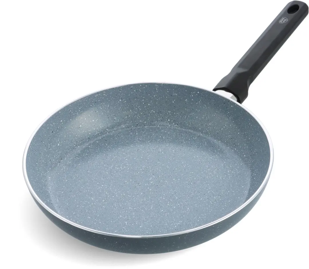BK Blue Label Granite Keramische Pannenset 3-delig - 20/28cm + Wok 28cm - Blauw