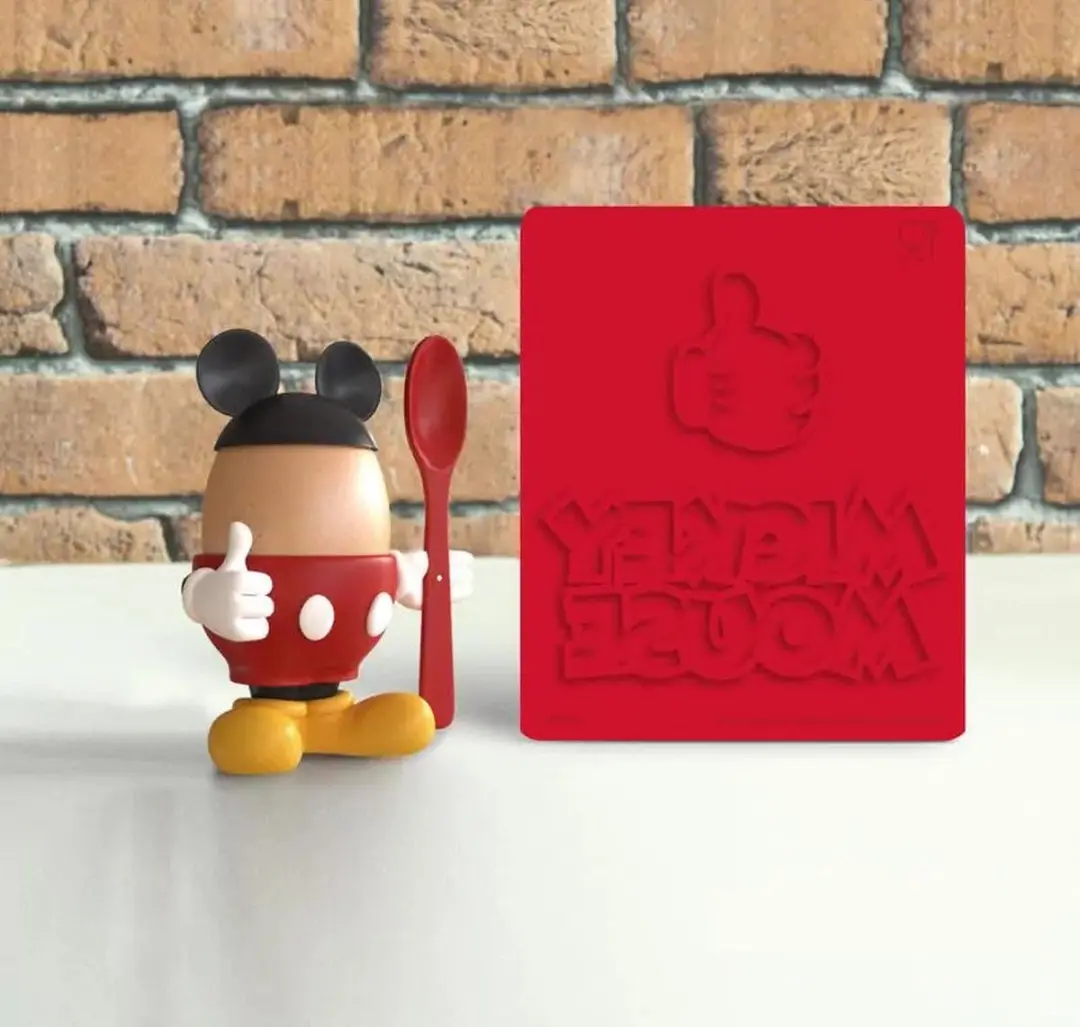 Paladone Disney Mickey Mouse Eierdop & Toaststempel PP4319DSC - Geel/Rood/Wit/Zwart