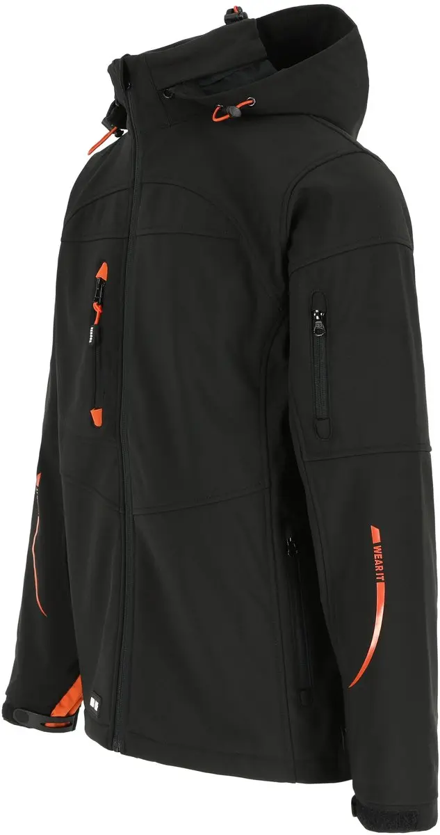 Herock Poseidon Softshell Werkjas - XS - Oranje - afbeelding 6 van 6