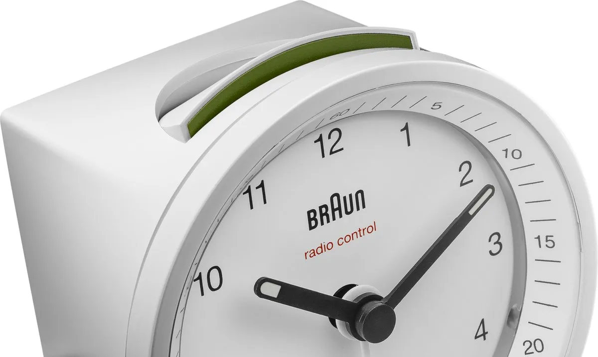 Braun BC07W-DCF Wekker - Radiogestuurd Wit