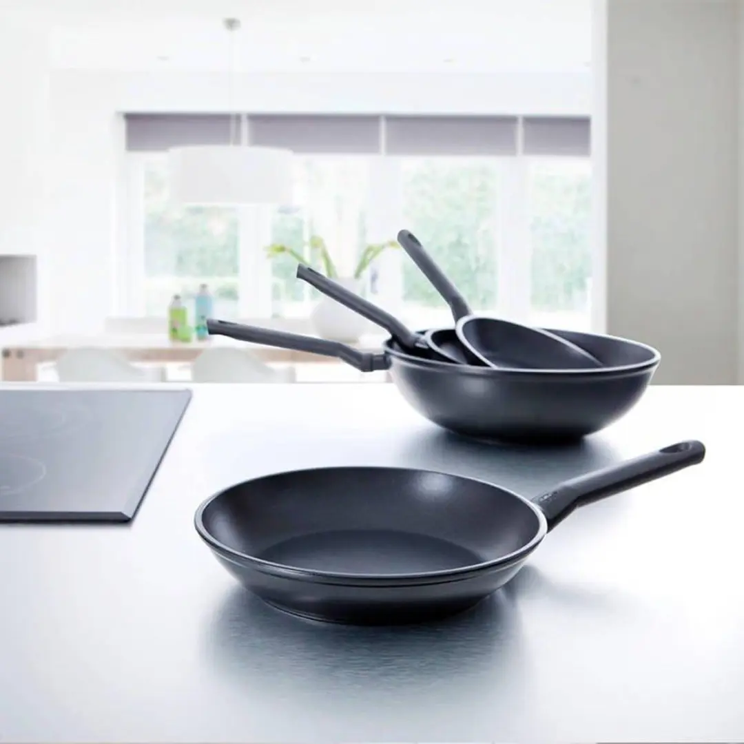 BK Blue Label Inductiekoekenpan 24cm - Zwart