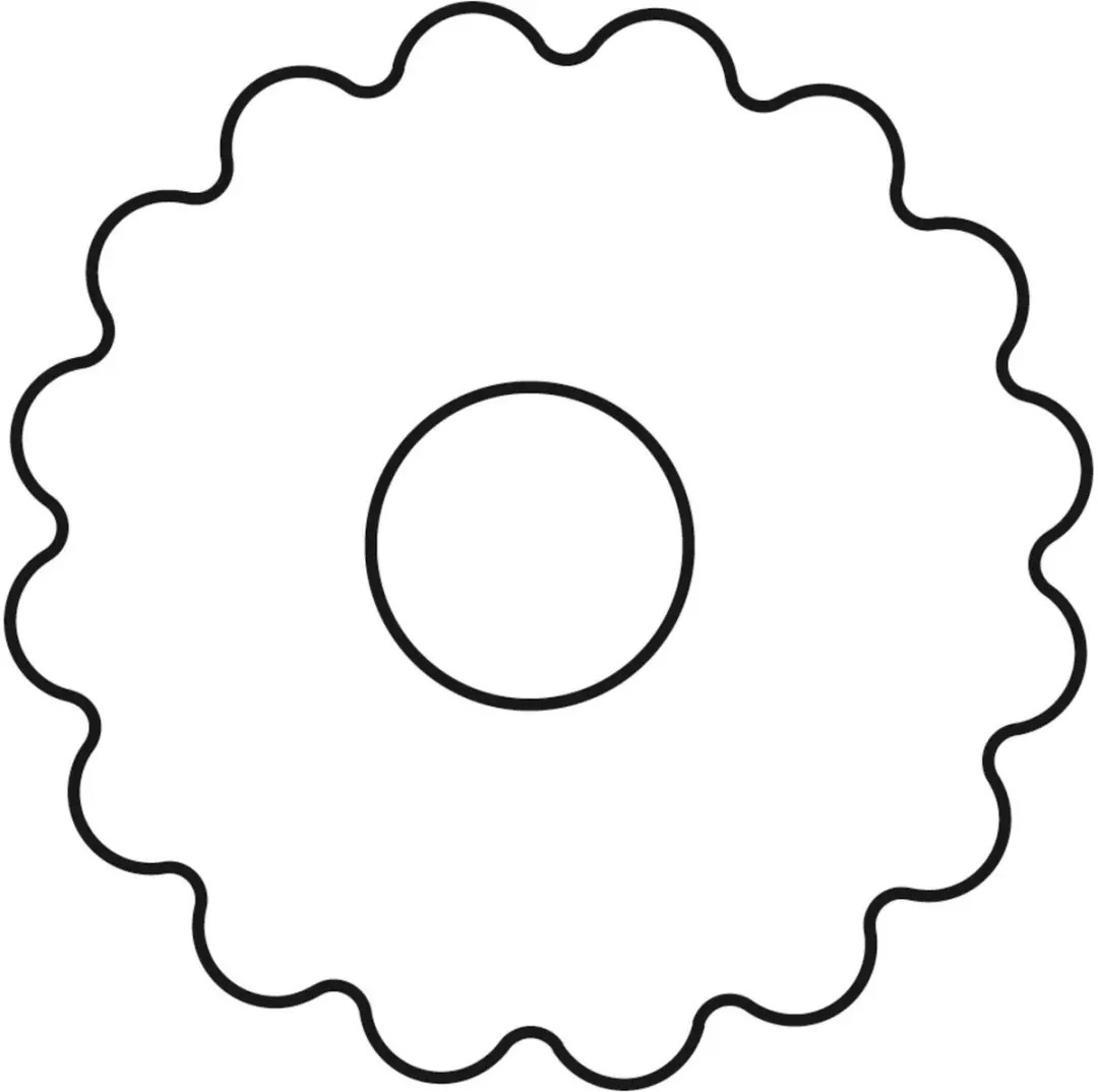 Kaiser Koekjesvormpjes Staal 5cm
