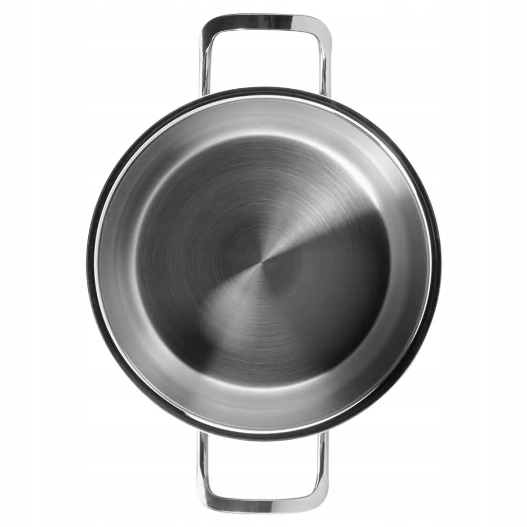 Orion Anett RVS Pan met Deksel 16cm - 2.3L - Zilver