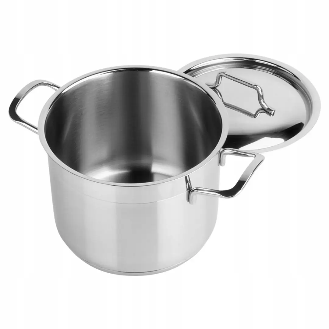 Orion Anett RVS Pan met Deksel 16cm - 2.3L - Zilver