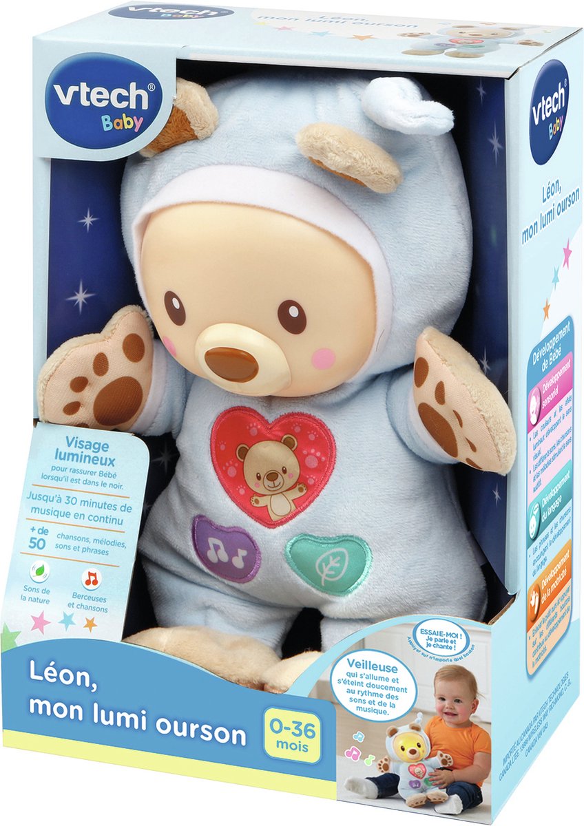Zacht actviteitsspeeltje voor baby's Vtech Baby Leon, my lumi Pooh