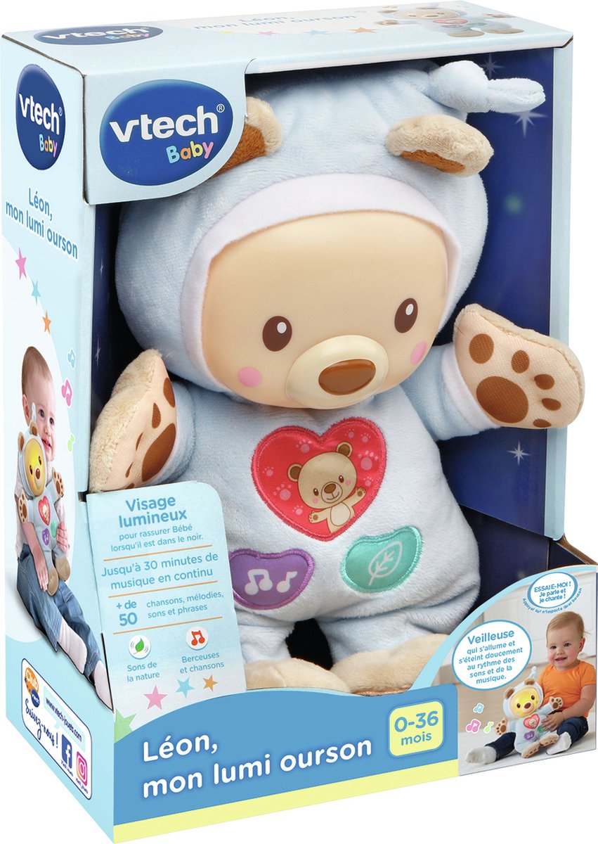 Zacht actviteitsspeeltje voor baby's Vtech Baby Leon, my lumi Pooh