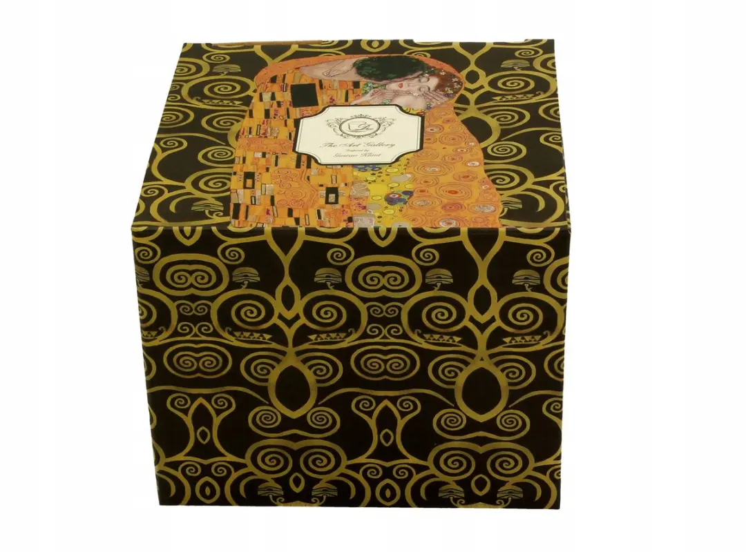 Duo Gustav Klimt "De Kus" Porseleinen Mok 600ml - Multicolor