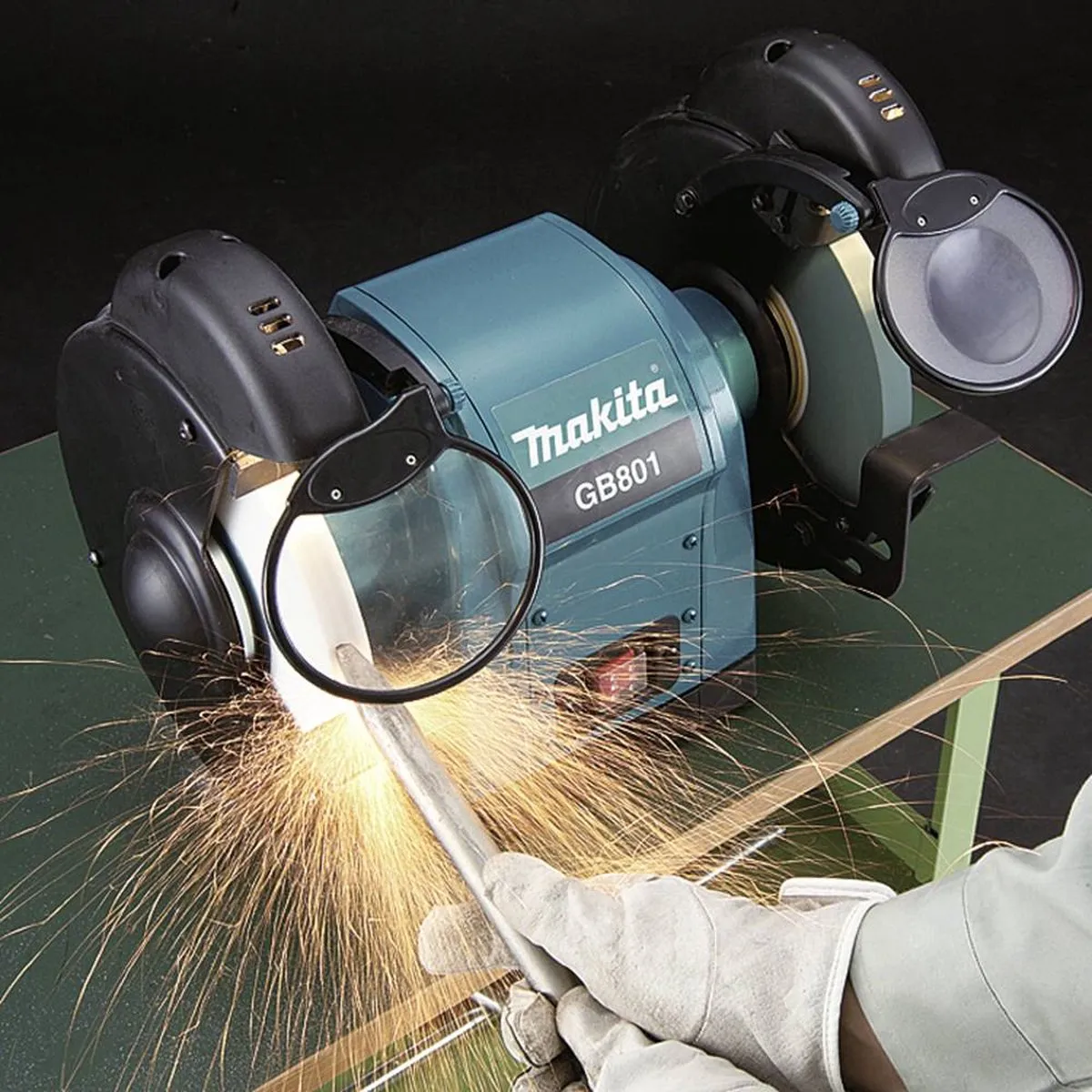 Makita GB801 Werkbankslijper 230V - Metaal
