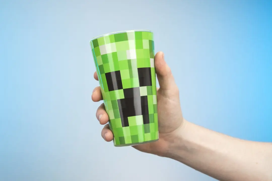 Paladone Minecraft Creeper Glas 450ml - Multi