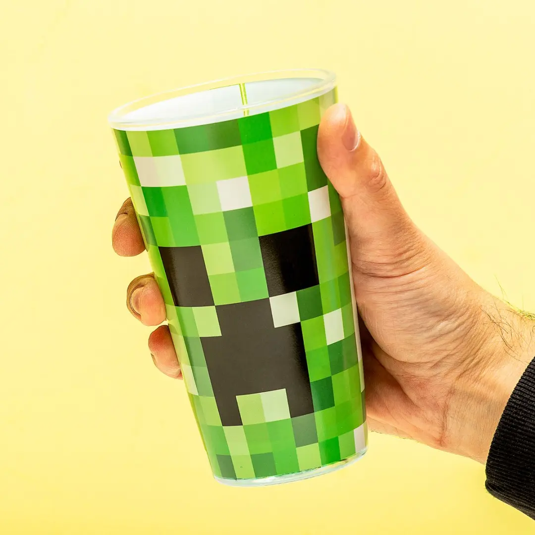 Paladone Minecraft Creeper Glas 450ml - Multi