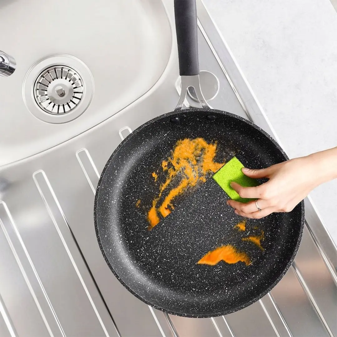 Orion Stoner Granieten Koekenpan 26cm - Anti-aanbak - Zwart