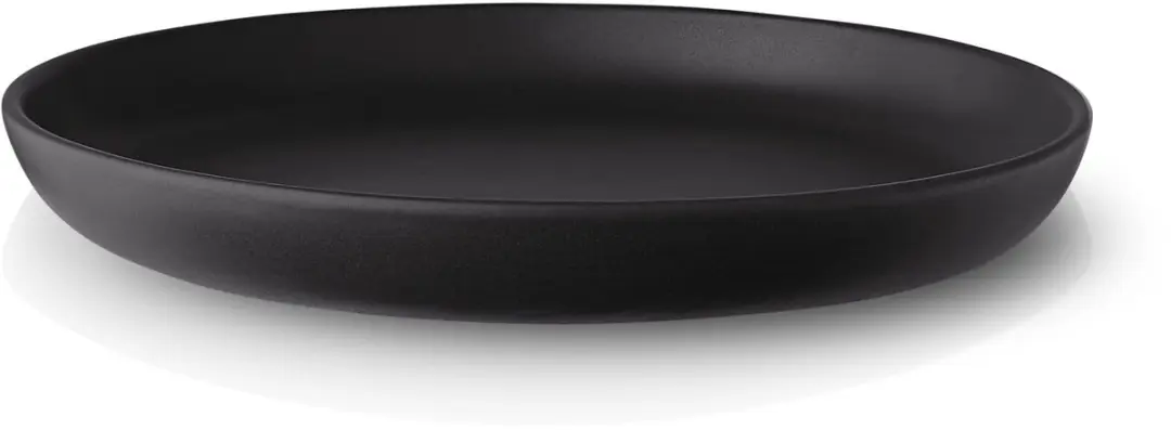 Eva Solo Nordic Kitchen Bord Ø17cm - Set van 4 - Zwart - afbeelding 3 van 4