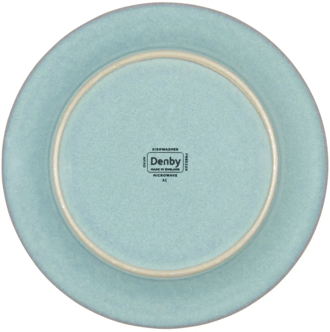 Denby Steengoed Bord - 4 Stuks - Blauw