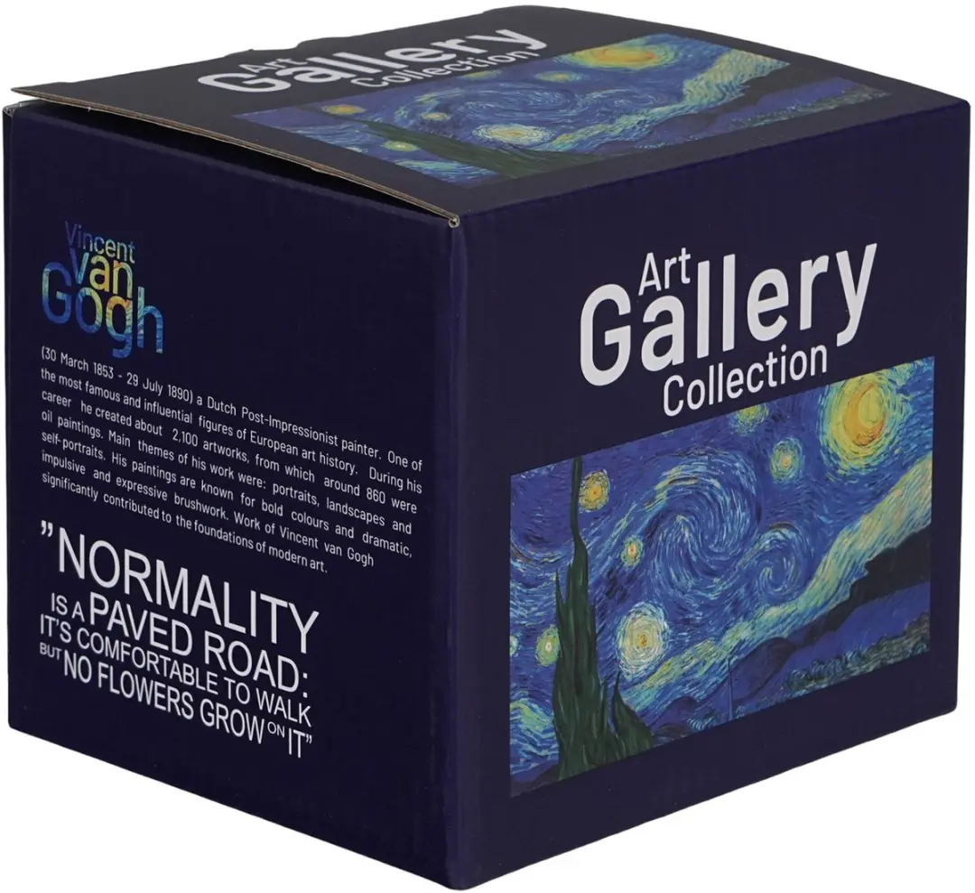 Duo Van Gogh Sterrennacht Mok 500ml - Porselein - Meerkleurig