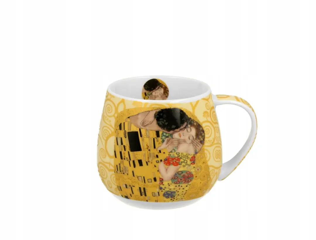 Duo Klimt "De Kus" Mok 430ml - Multicolor