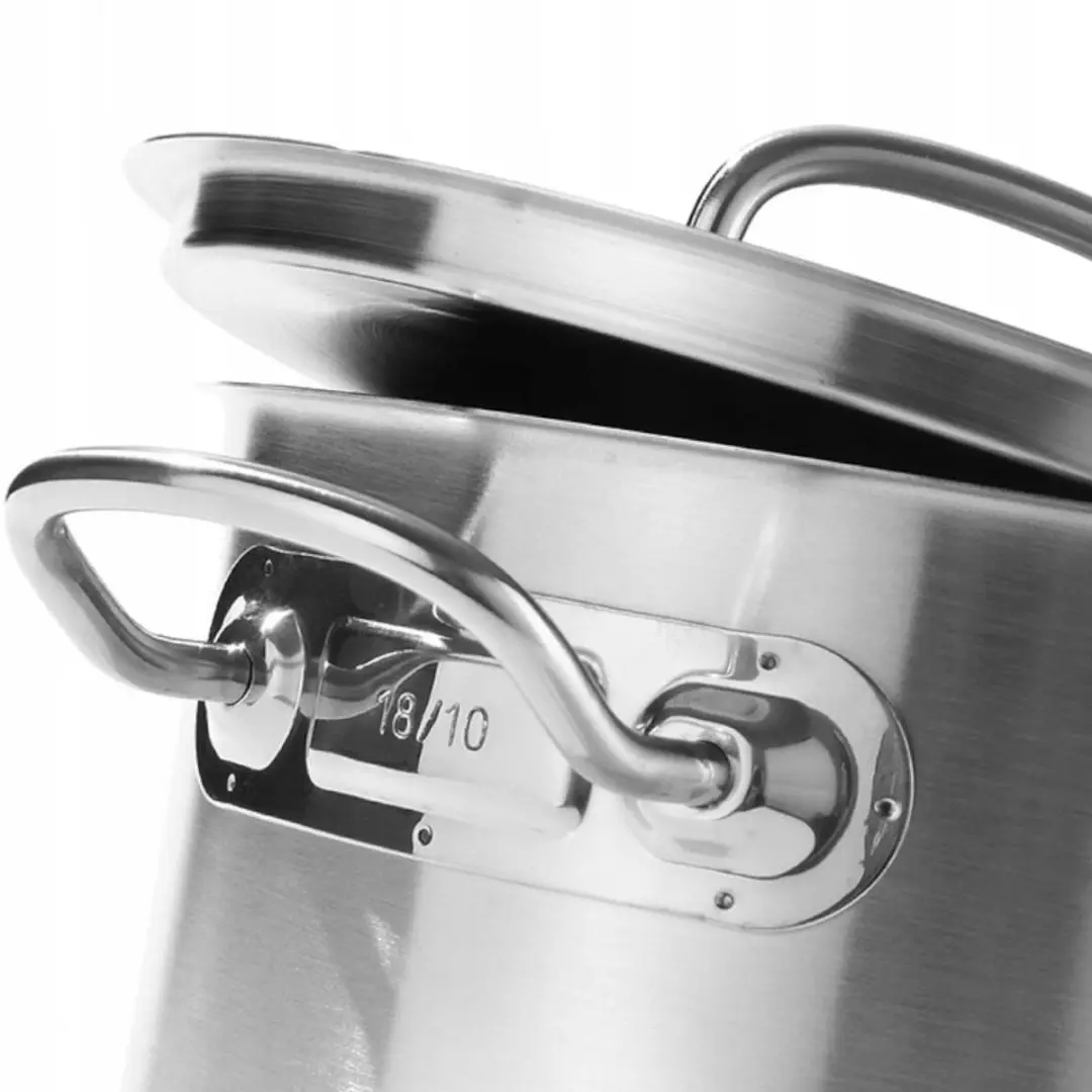 Hendi Keukenlijn Lage Kookpan 12L - 32cm RVS