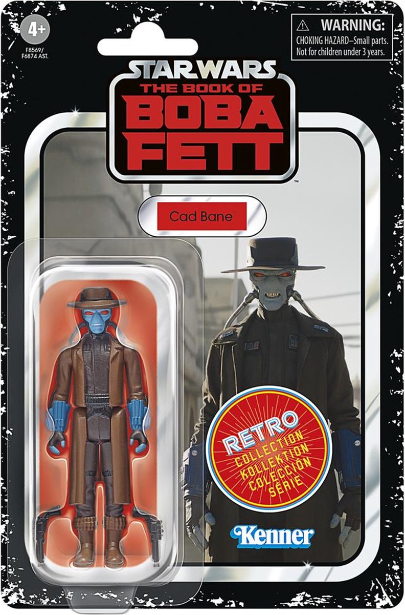 Cad Bane - Star Wars Retro Collection - The Book of Boba Fett - Kenner - Hasbro
