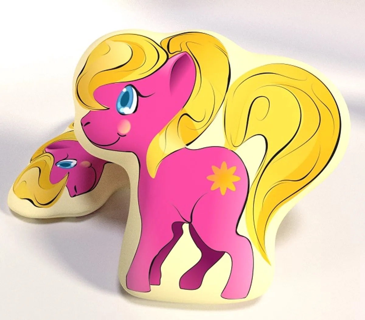 My Little Pony Sierkussen Roze 30x30cm
