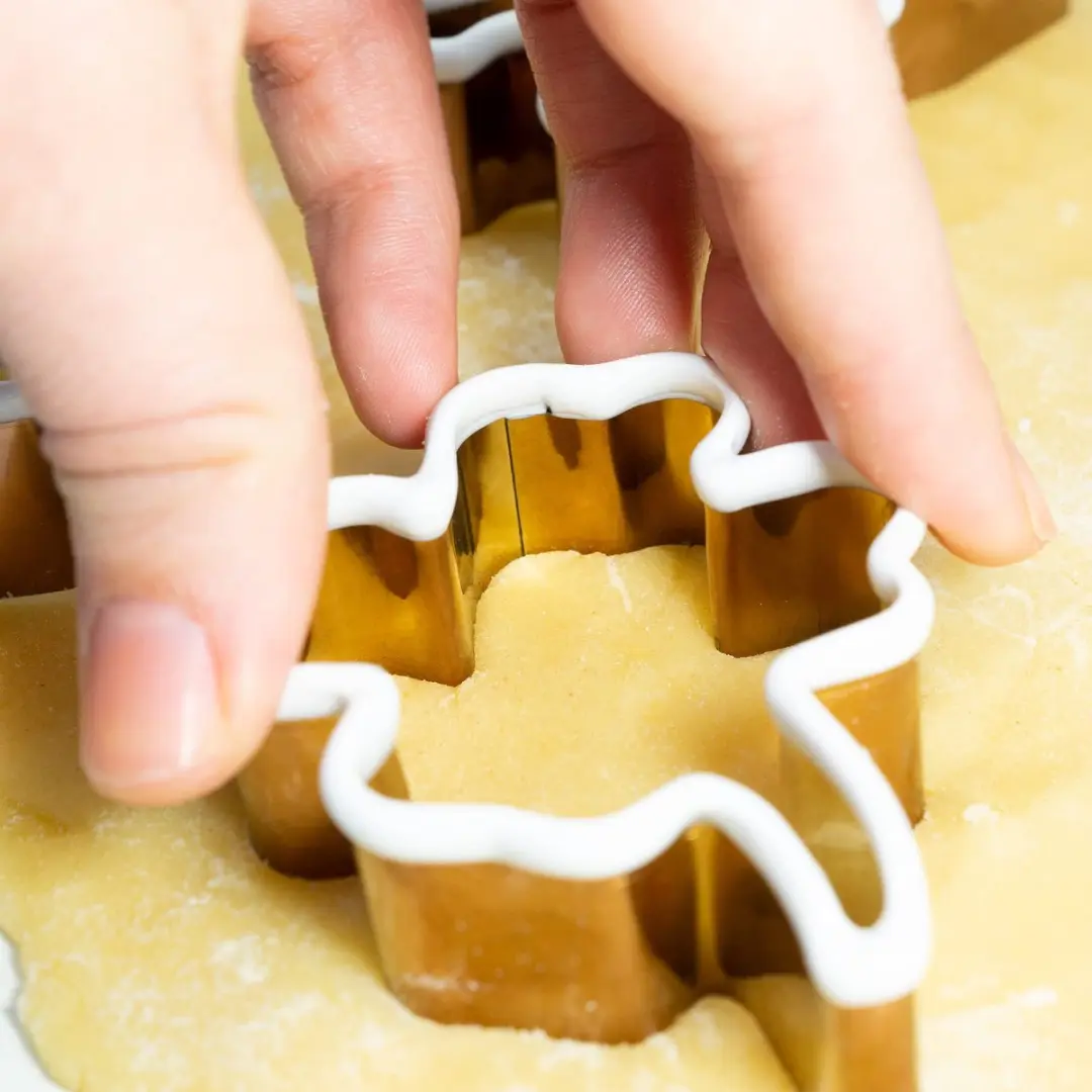 Lurch Koekjesvormpjes Geluksset - 4 Stuks Roestvrij Staal