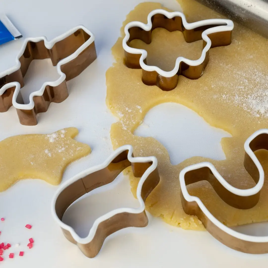 Lurch Koekjesvormpjes Geluksset - 4 Stuks Roestvrij Staal