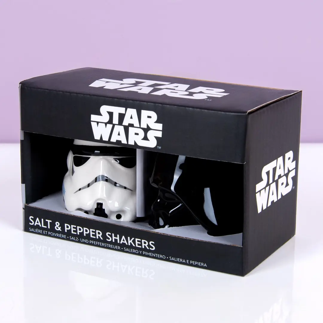 Paladone Star Wars Darth Vader & Stormtrooper Zout-Peperstrooierset PP13412SW - 2 Stuks