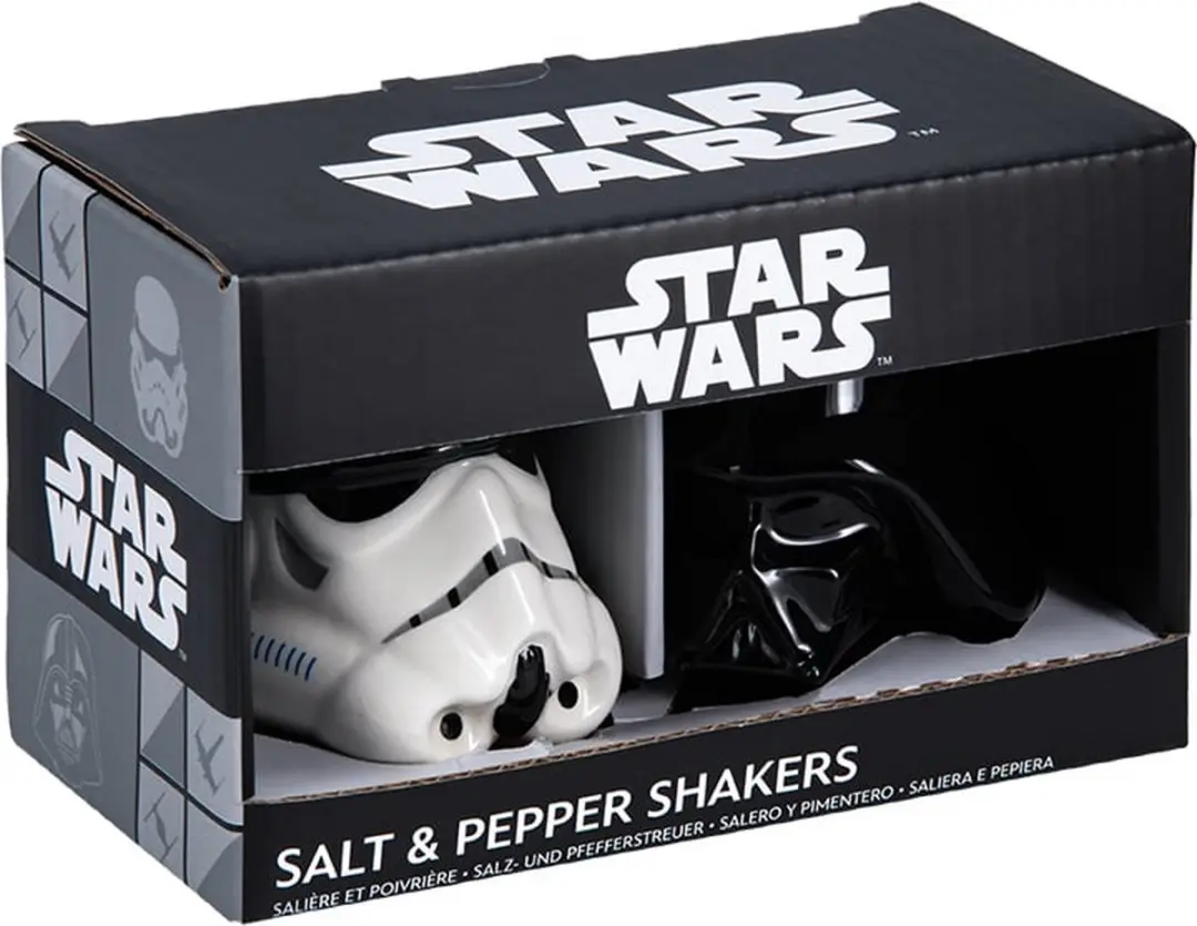 Paladone Star Wars Darth Vader & Stormtrooper Zout-Peperstrooierset PP13412SW - 2 Stuks