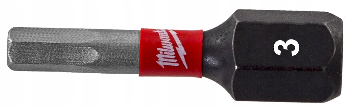 Milwaukee Impact Bits HEX3 25mm Shockwave - 2 Stuks - afbeelding 5 van 5