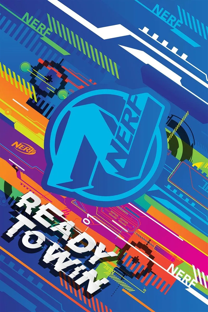 Nerf Fleecedeken Ready to Win 100x150cm