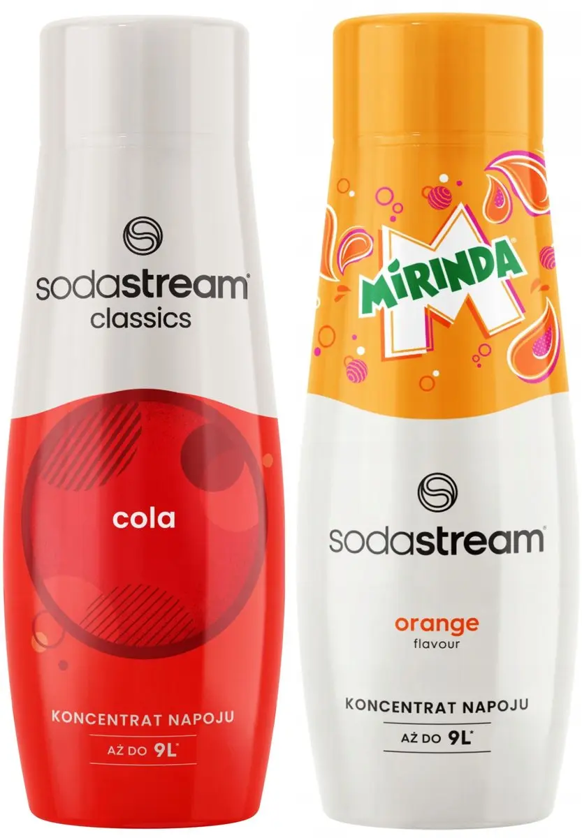 SodaStream Cola & Mirinda Concentraten 2x440ml