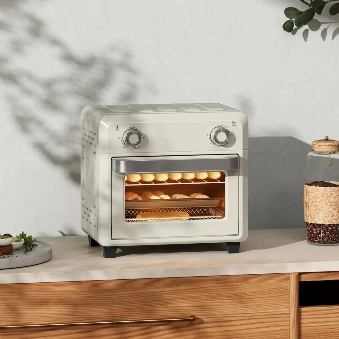 Homcom Mini Oven 10L - 1000W - Roestvrij staal