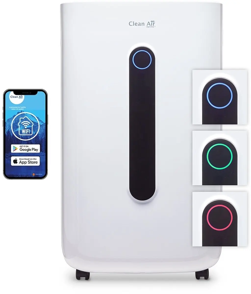 Clean Air Optima CA-706 Smart Luchtontvochtiger/Luchtreiniger 20L/dag