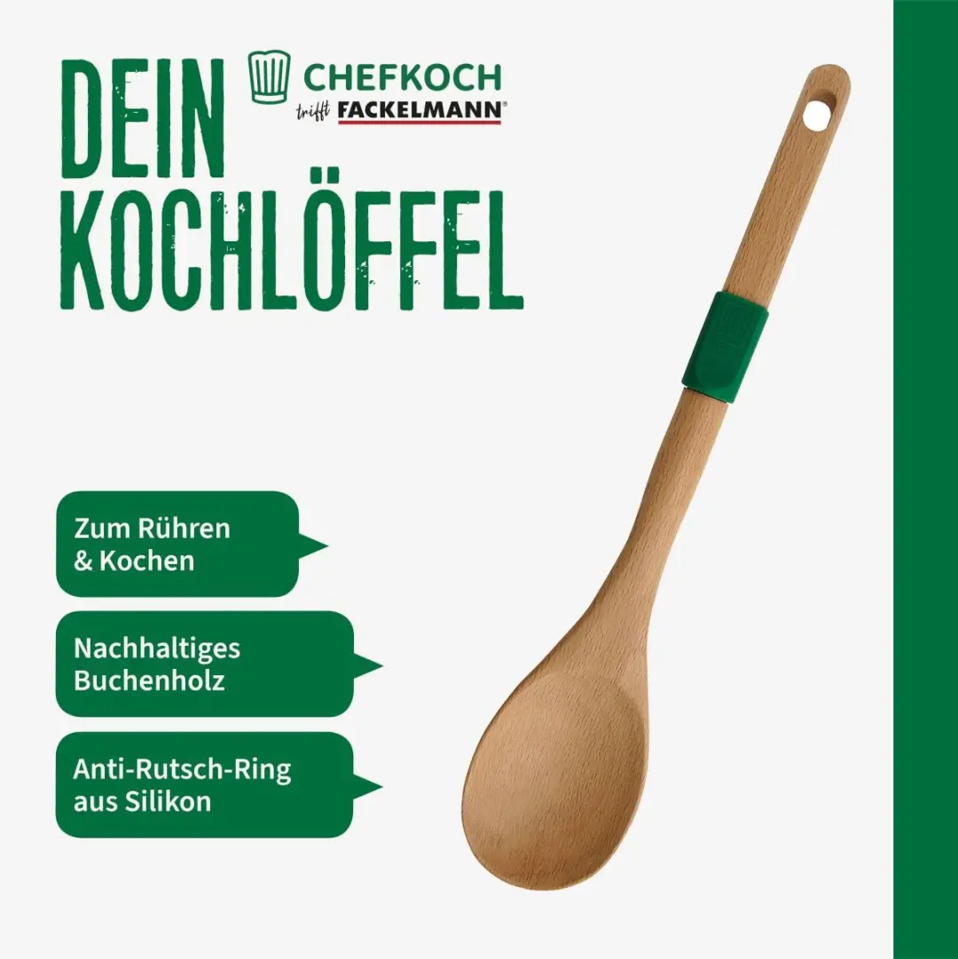 Fackelmann Kokslepel Beukenhout 31,6x6,2cm