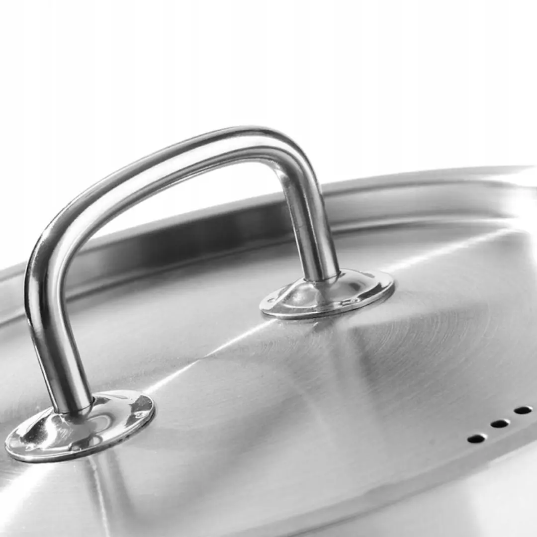Hendi Keukenlijn Lage Kookpan 20cm - 2.9L - RVS