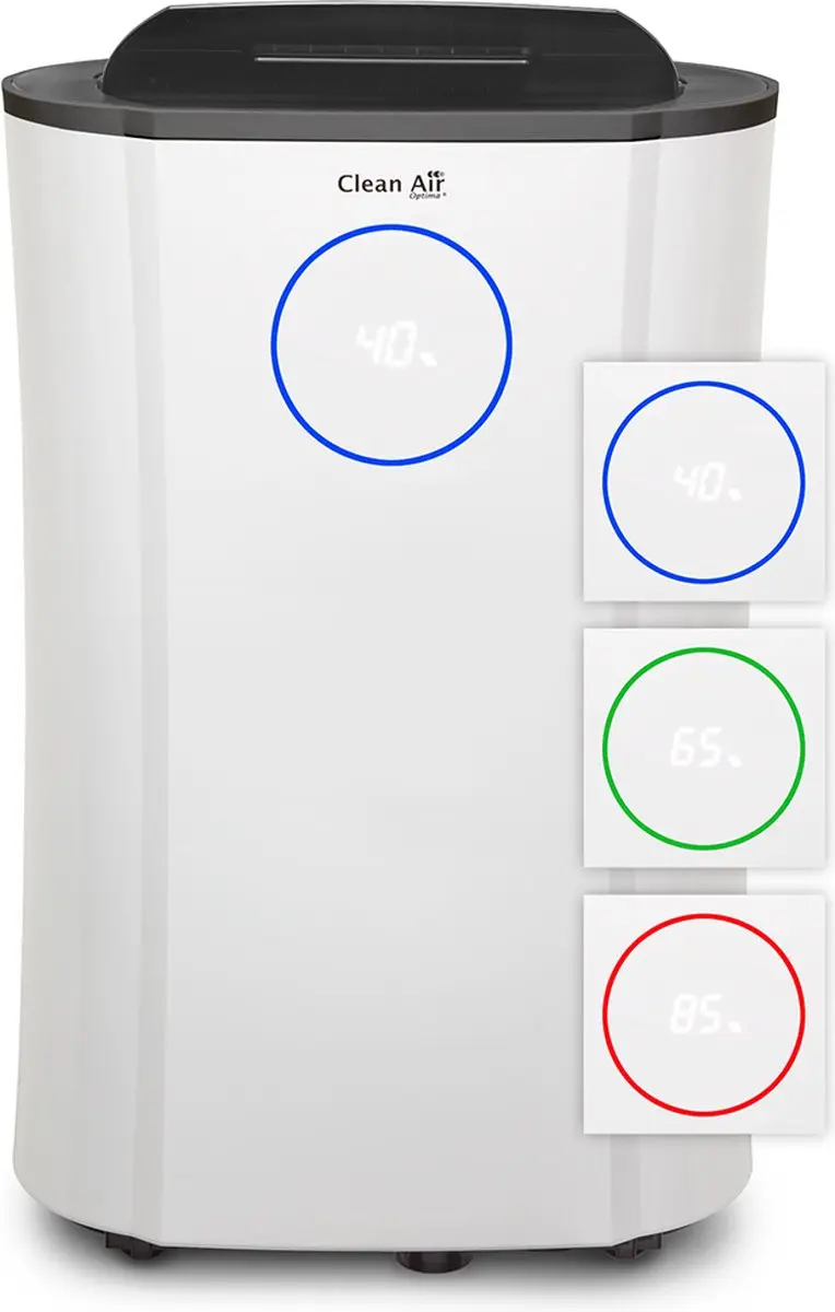 Clean Air Optima CA-707 Luchtontvochtiger & Luchtreiniger 20L/dag