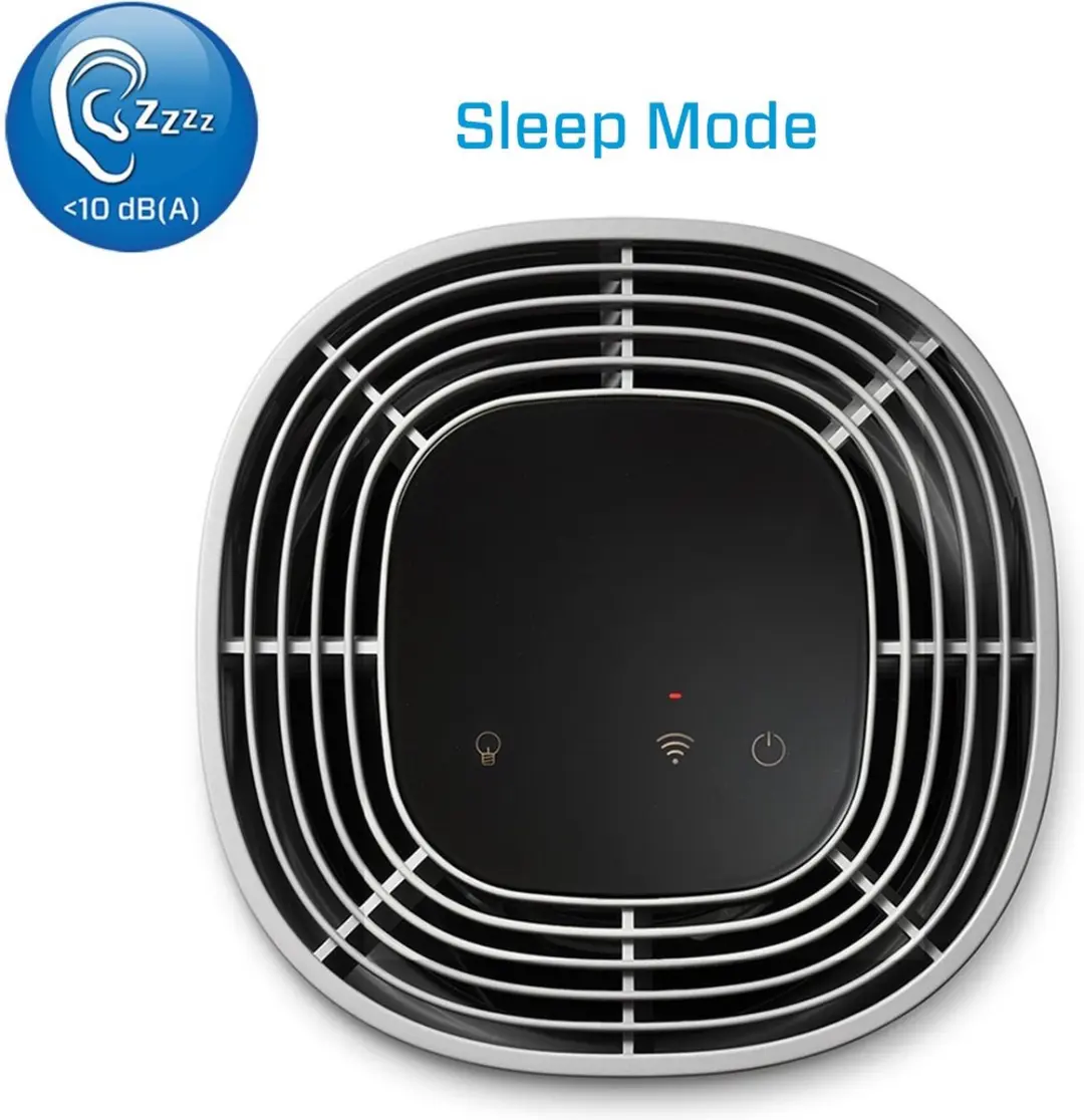 Clean Air Optima CA-505 Smart Luchtreiniger - 20m² - 4 Snelheden - Lichtgrijs/Wit - afbeelding 6 van 6