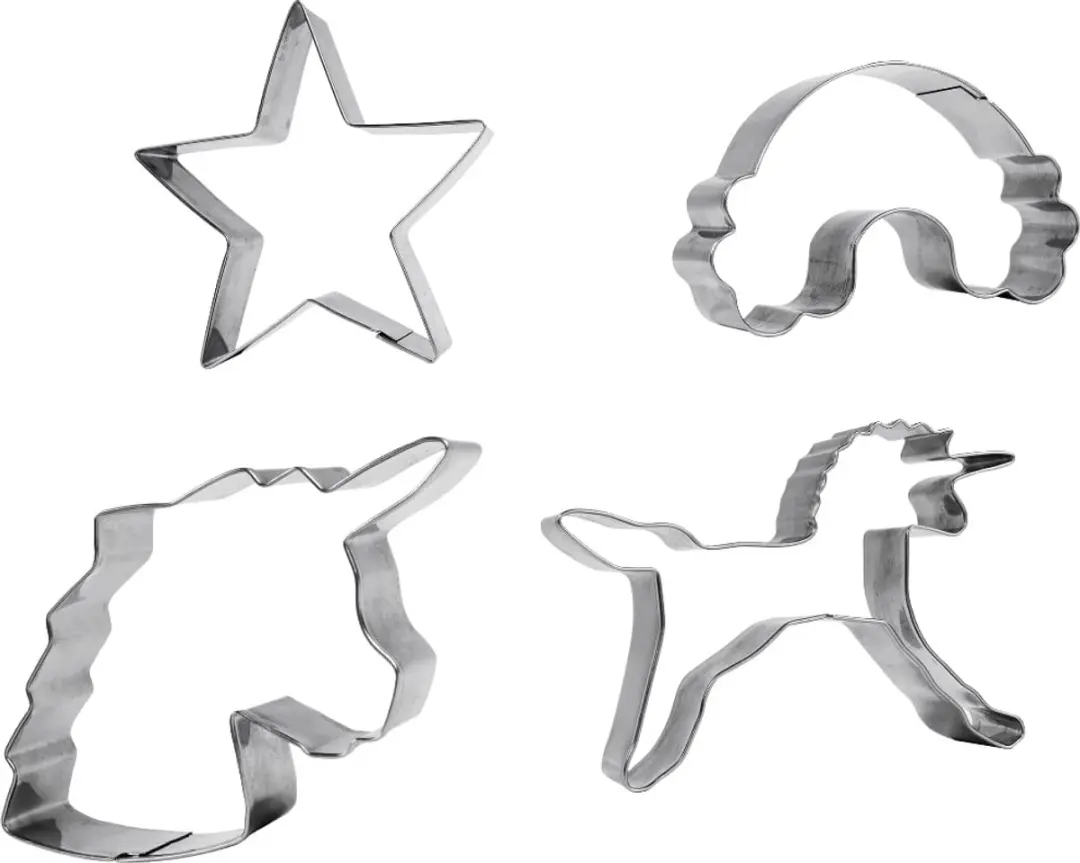Patisse Koekjesvormpjes Set 4 Stuks