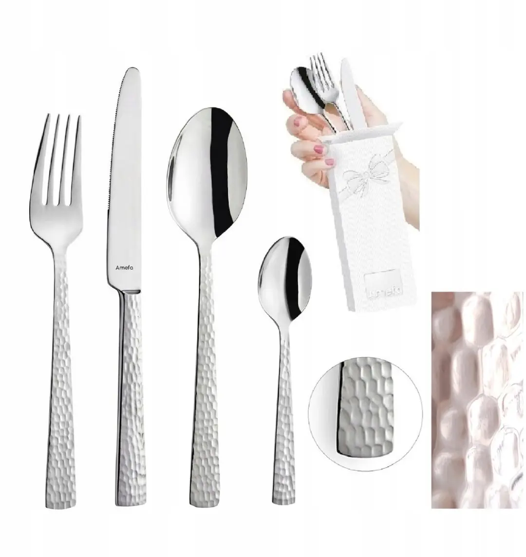 Amefa Felicity Bestekset 24-delig - 6 Personen - Zilver Glans