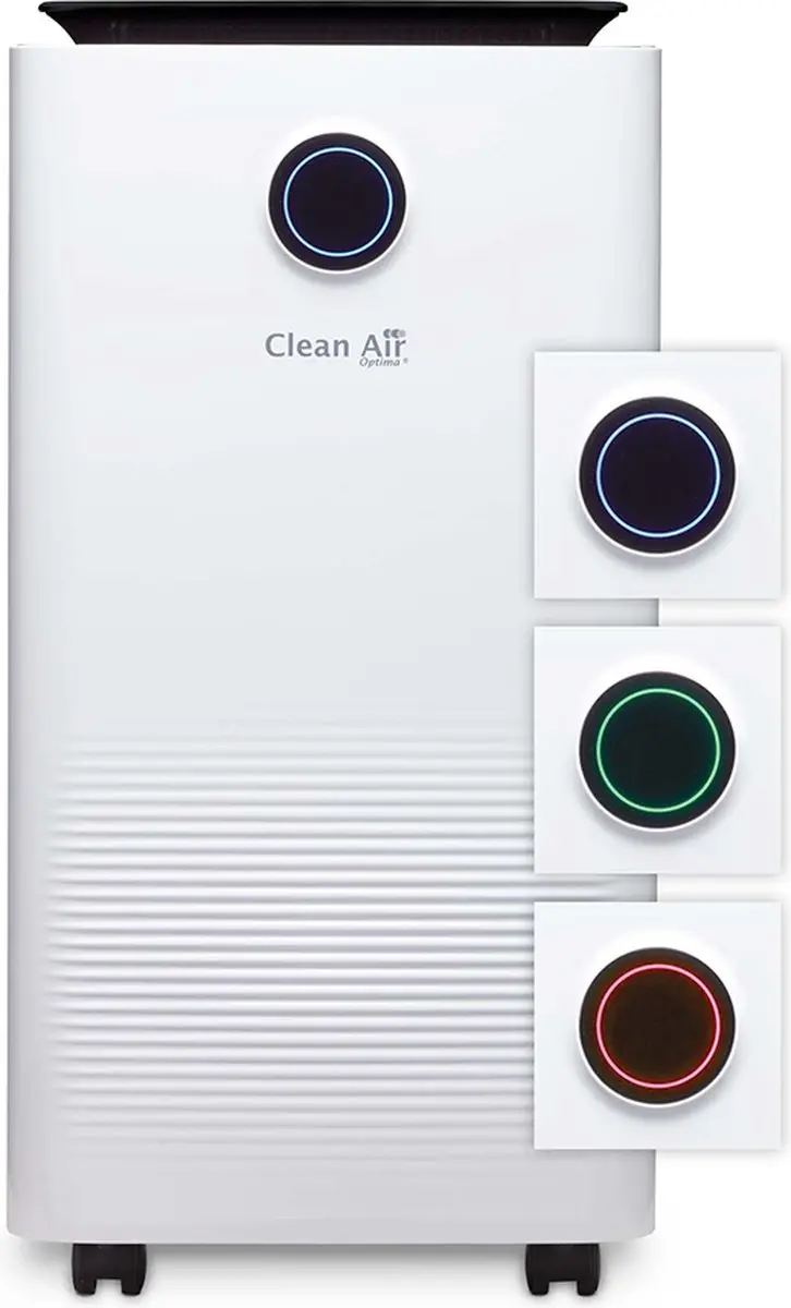 Clean Air Optima CA-704 Smart Luchtontvochtiger/Luchtreiniger 10L/dag - Wit/Zwart