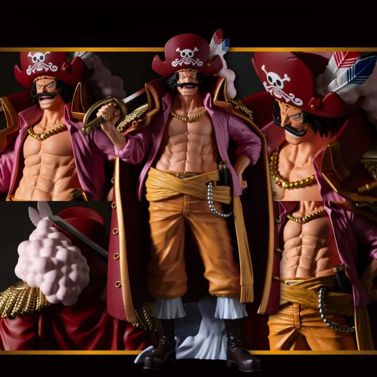 Bandai One Piece Premium Figuur Gol D. Roger Multicolor