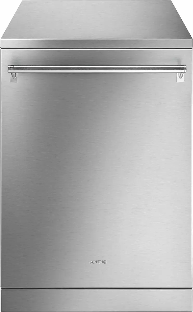 Smeg LVS345BQSTX Vrijstaande Vaatwasser 14 Couverts