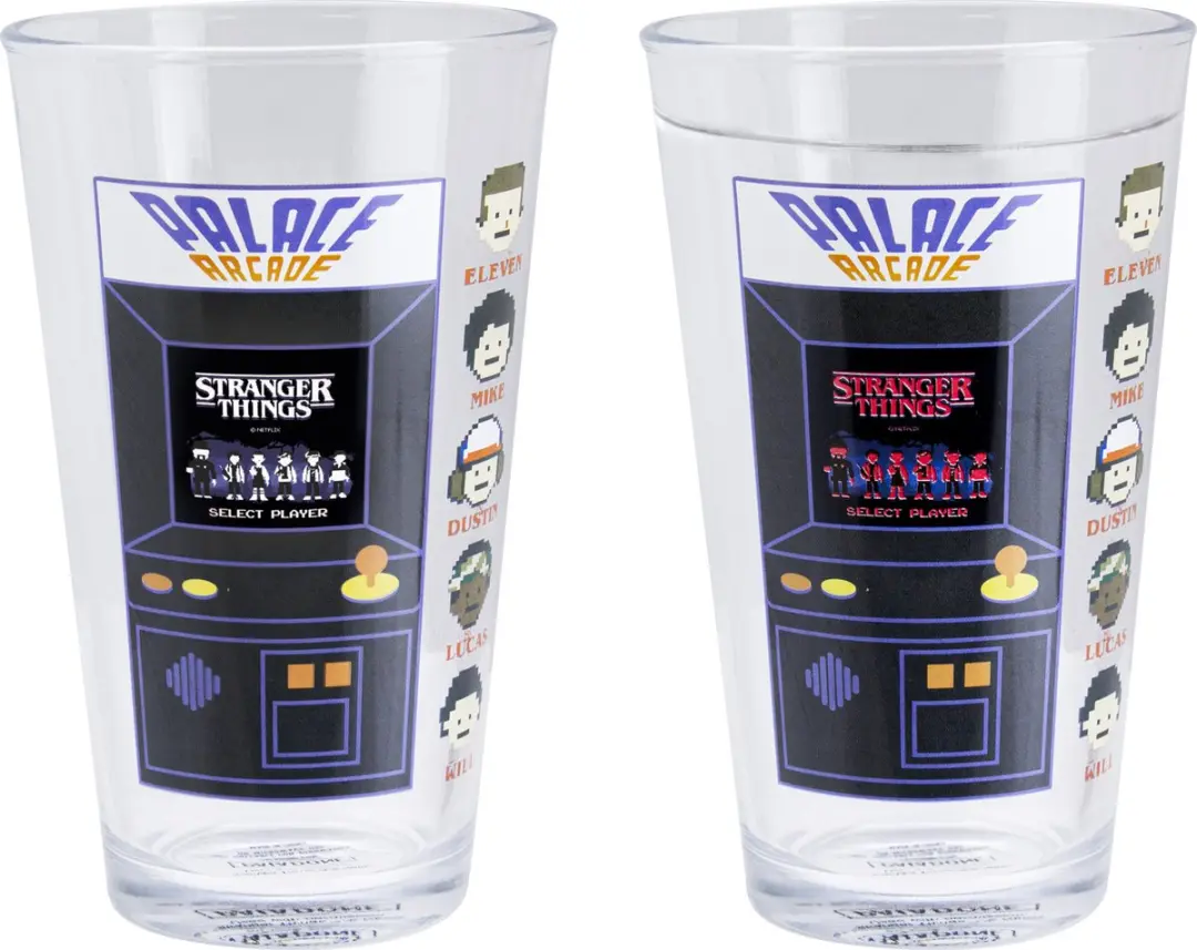 Paladone Stranger Things Arcade Glas