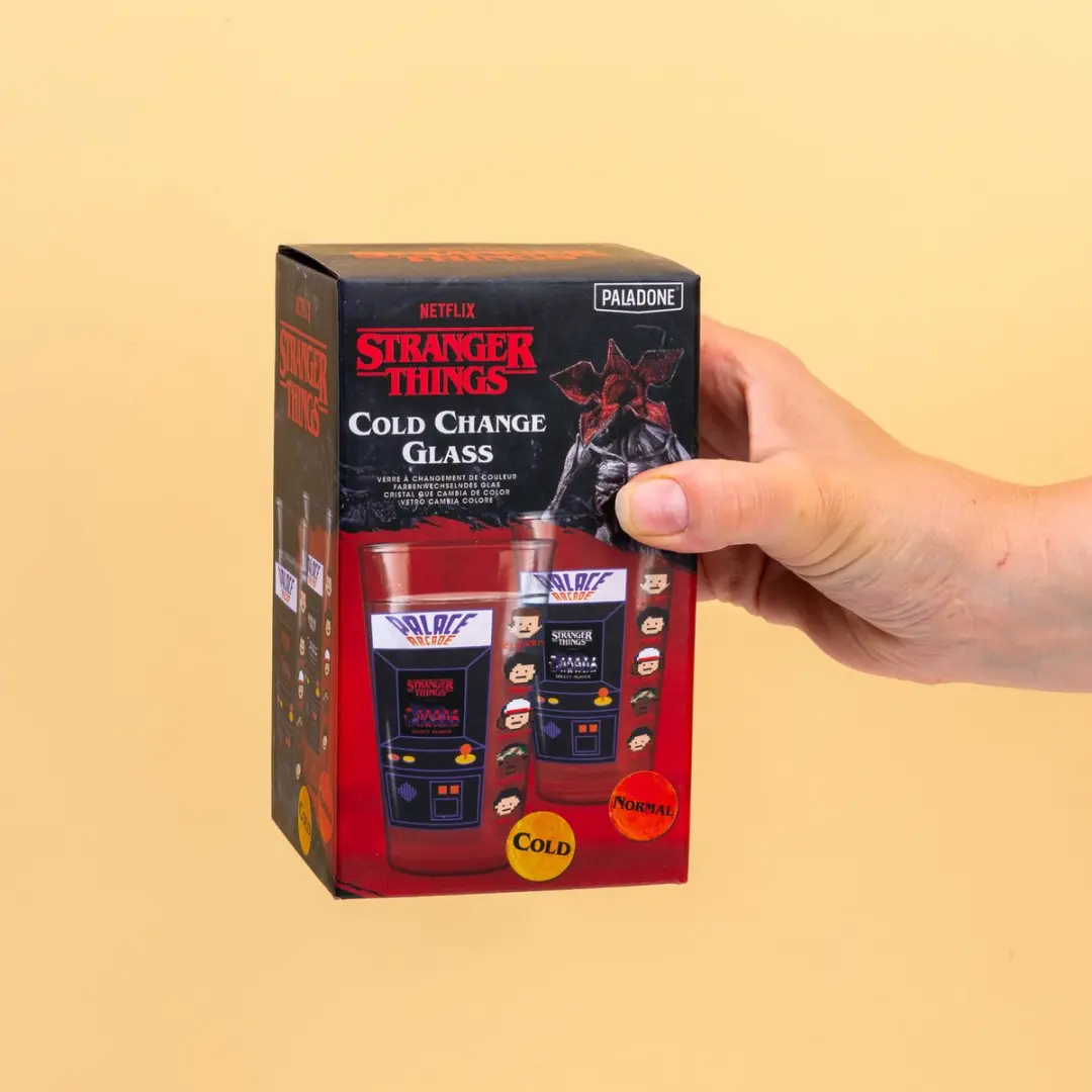 Paladone Stranger Things Arcade Glas - 0.45L - PP10172ST