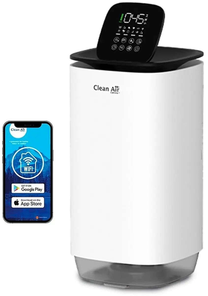 Clean Air Optima CA-806 Smart Luchtbevochtiger/Luchtreiniger 8L