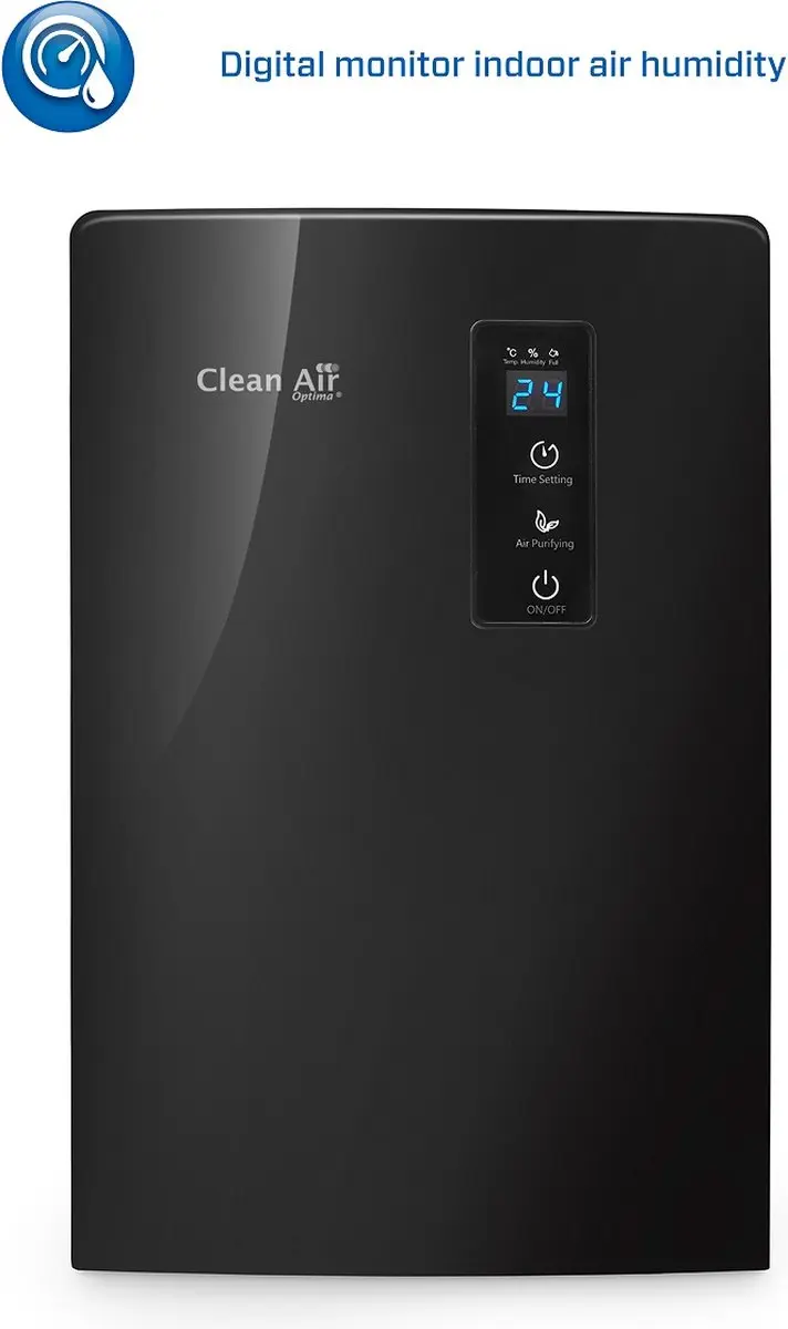 Clean Air Optima CA-703B Luchtontvochtiger 700ml/dag - Zwart