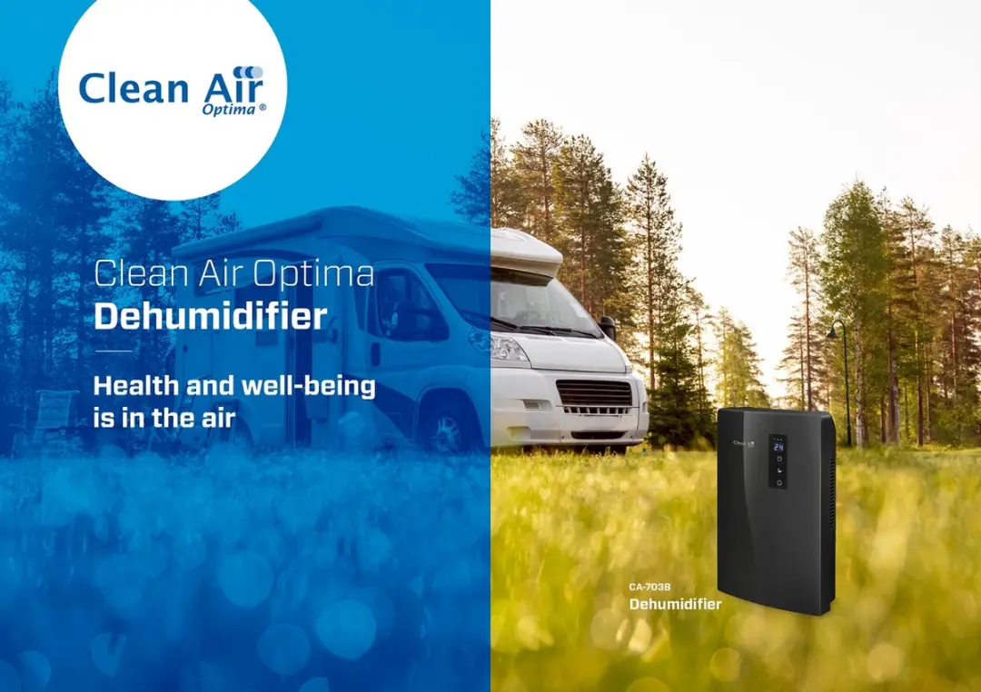 Clean Air Optima CA-703B Luchtontvochtiger 700ml/dag - Zwart - afbeelding 6 van 6