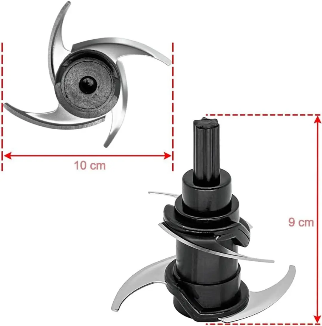 Ninja Chopper Vervangmesjes 500ml - Stapelbaar