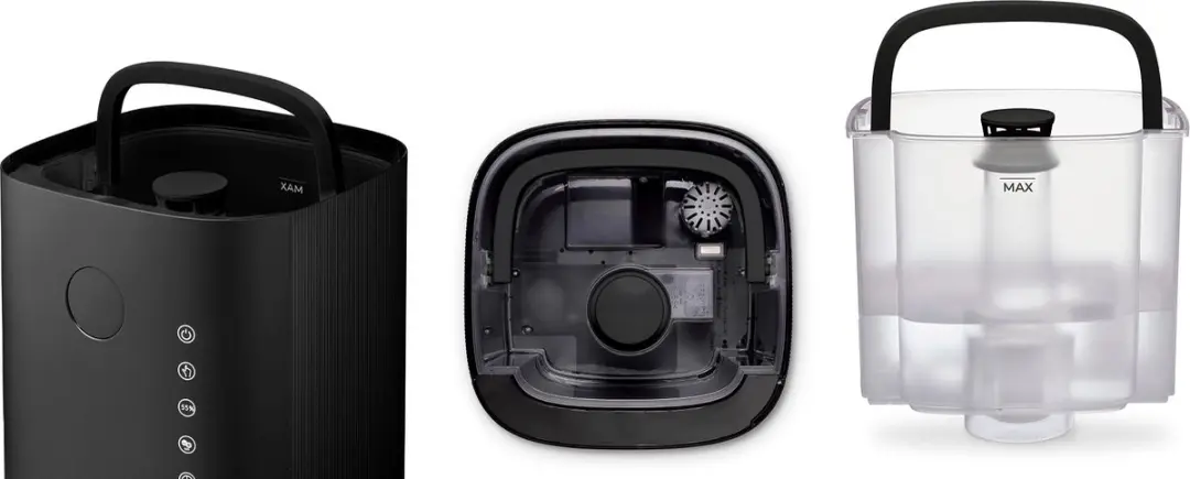 Clean Air Optima CA-605B Smart Luchtbevochtiger - 3-in-1 Ionisator UVC Aromatherapie - 30W - 60m² - Zwart