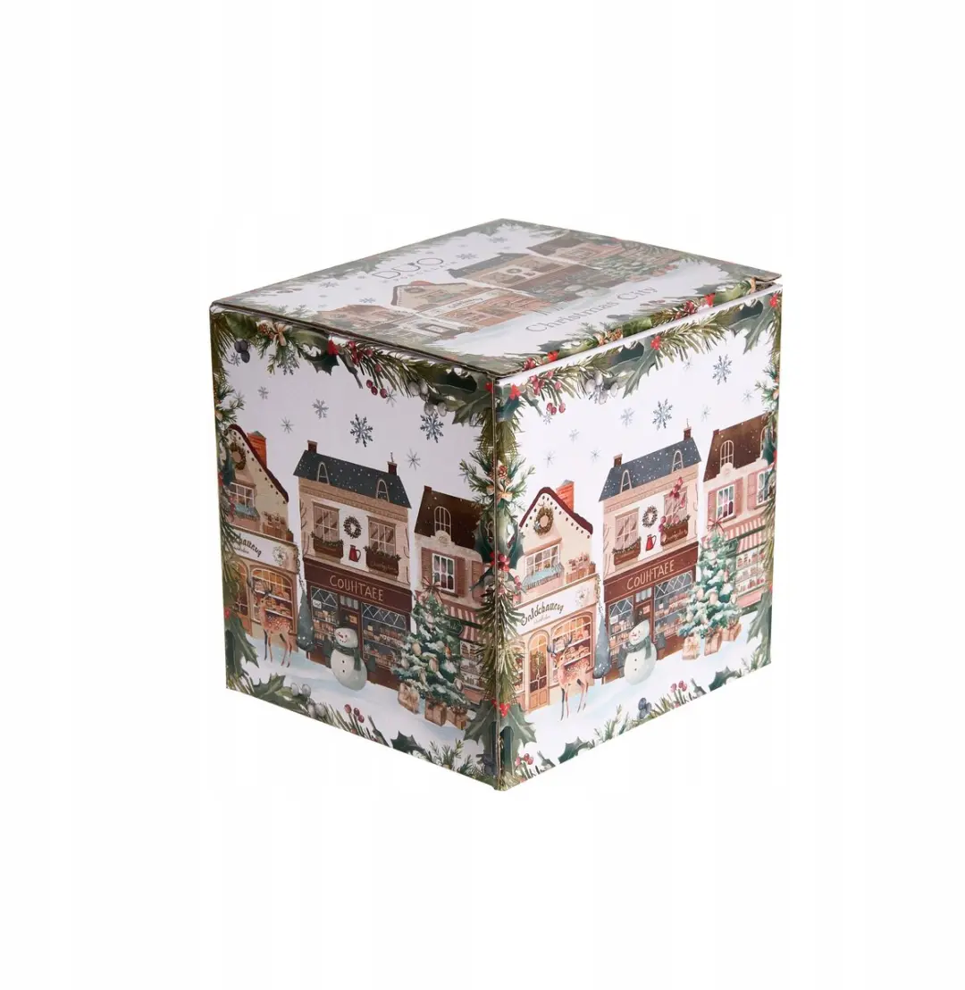 Duo Mok 650ml Kerstcollectie - Crèmekleurig
