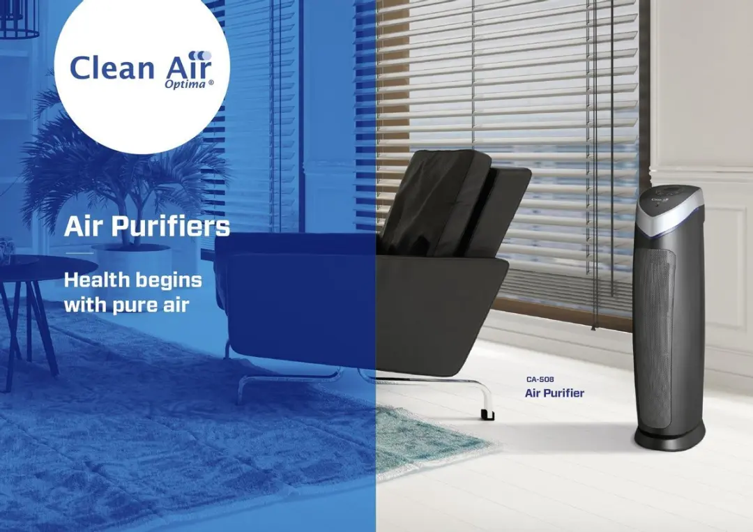 Clean Air Optima CA-508 HEPA UV Ionisator Luchtreiniger 48W - Antraciet - afbeelding 6 van 6