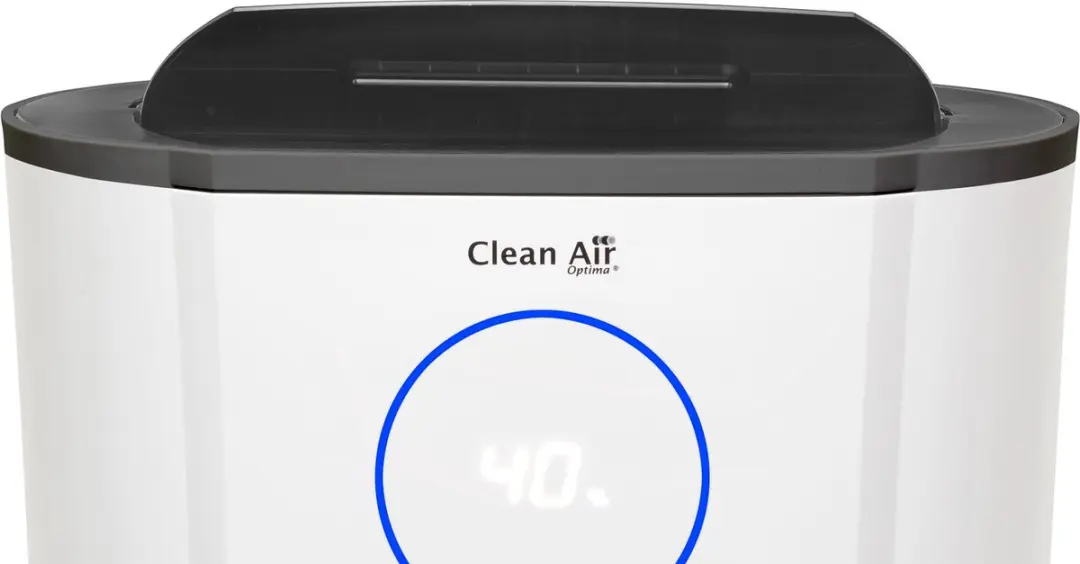 Clean Air Optima CA-704 Luchtontvochtiger & Luchtreiniger 12L/dag - Wit/Zwart